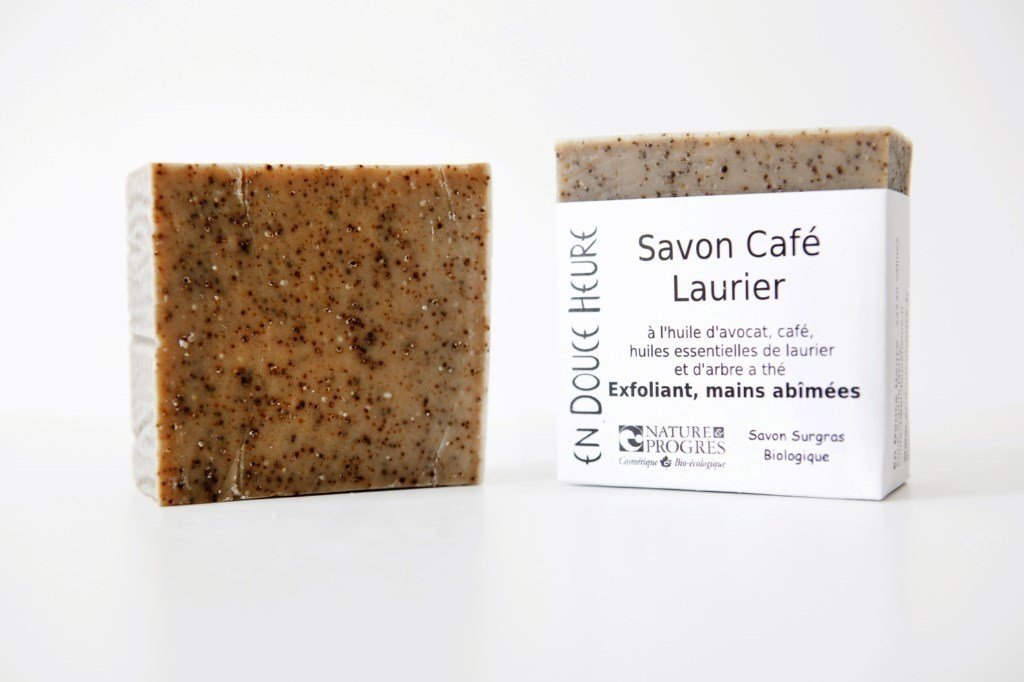 Savon CAFÉ LAURIER - 100g Savon CAFÉ LAURIER - 100g