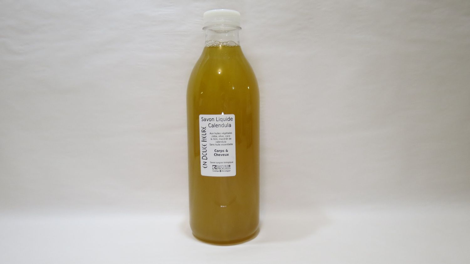 Savon Liquide CALENDULA - Visage, Corps et CHEVEUX - Recharge 1L