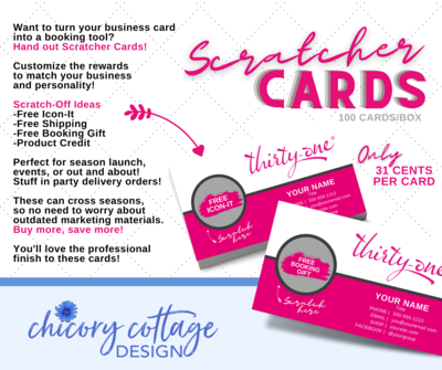 Scratcher Cards (100 Cards/box)