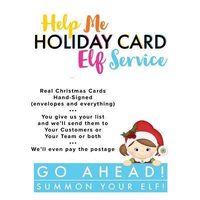 Christmas Card Holiday Elf Service