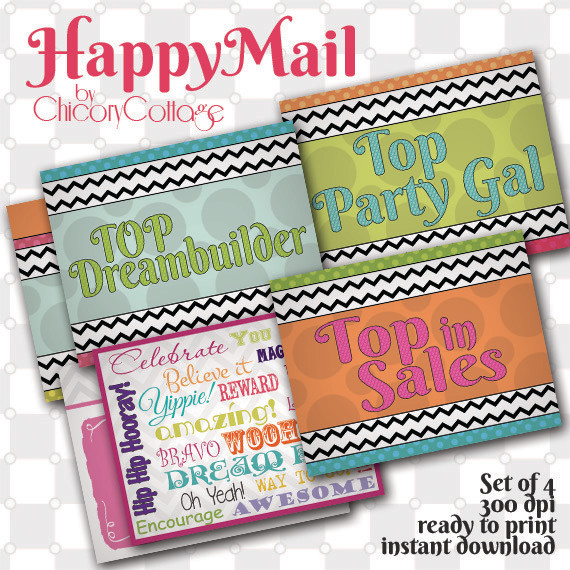Team Recognition Postcards - Custom Option Available