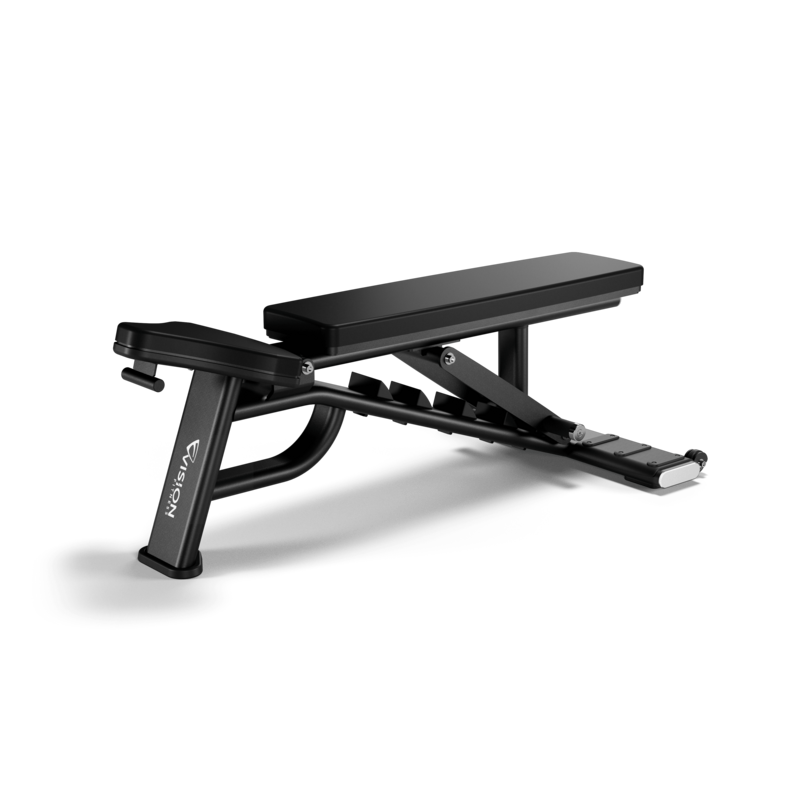 Vision Fitness VST600-FW82 Adjustable Bench - Call for best pricing!