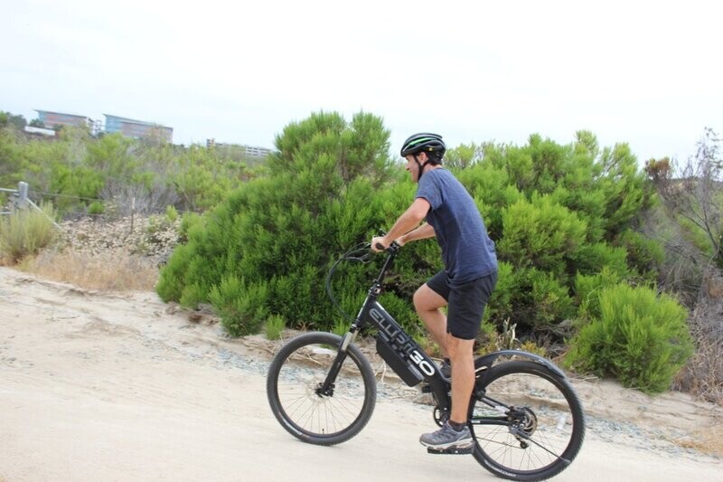 ElliptiGO eMSUB (Electric Mountain Stand Up Bike)