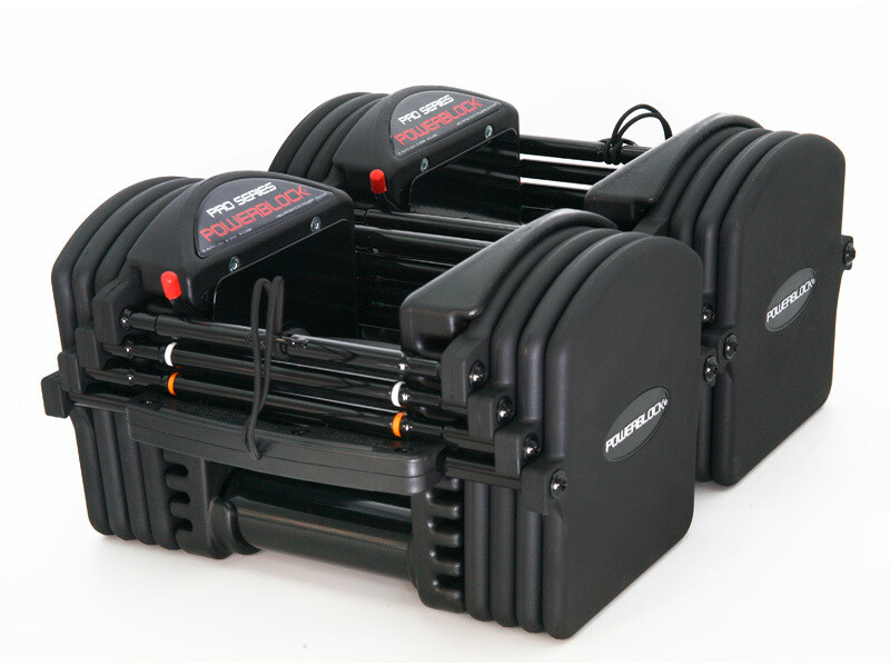 PowerBlock Pro EXP 5-50 Adjustable Dumbbell Set