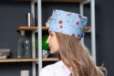 Шапочка принтована