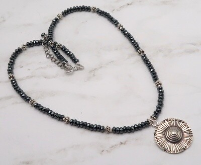 Protective Hematite & Sterling