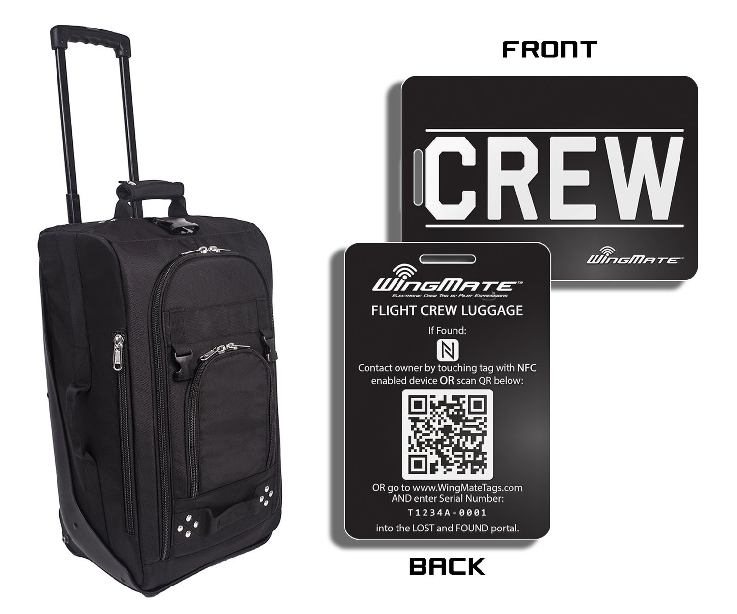 pilot bag tags
