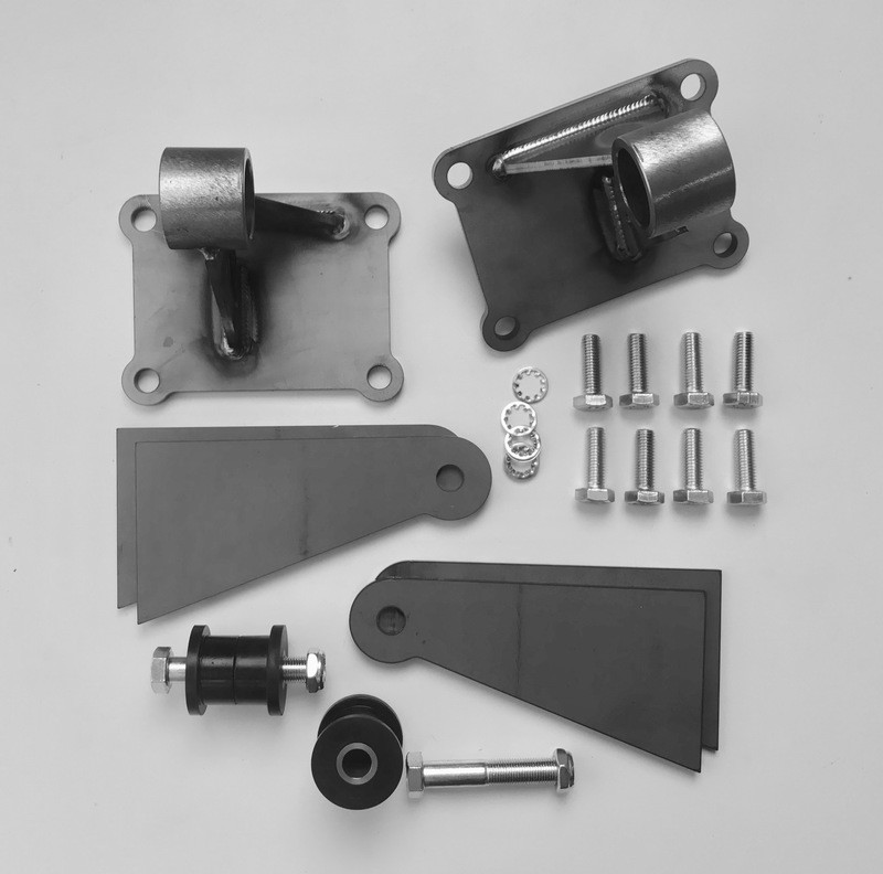 Motor Mount Kit; Gen III HEMI (5.7, 6.1, 6.2 Hellcat, 6.4)