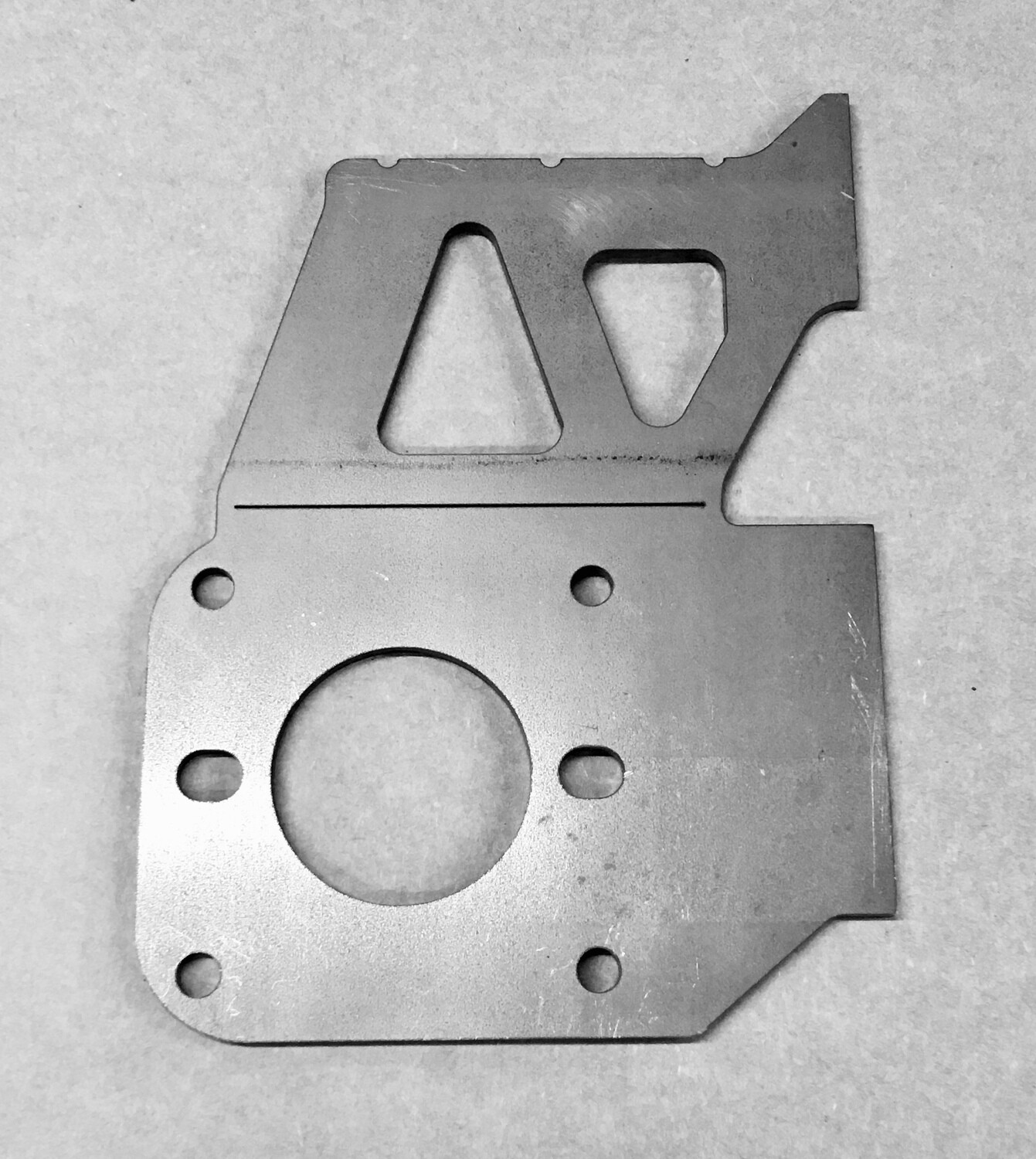Booster/ Master Cylinder Mounting Plate; Flat