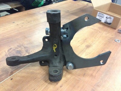 Mustang II Caliper Bracket Kit, for Granada rotors