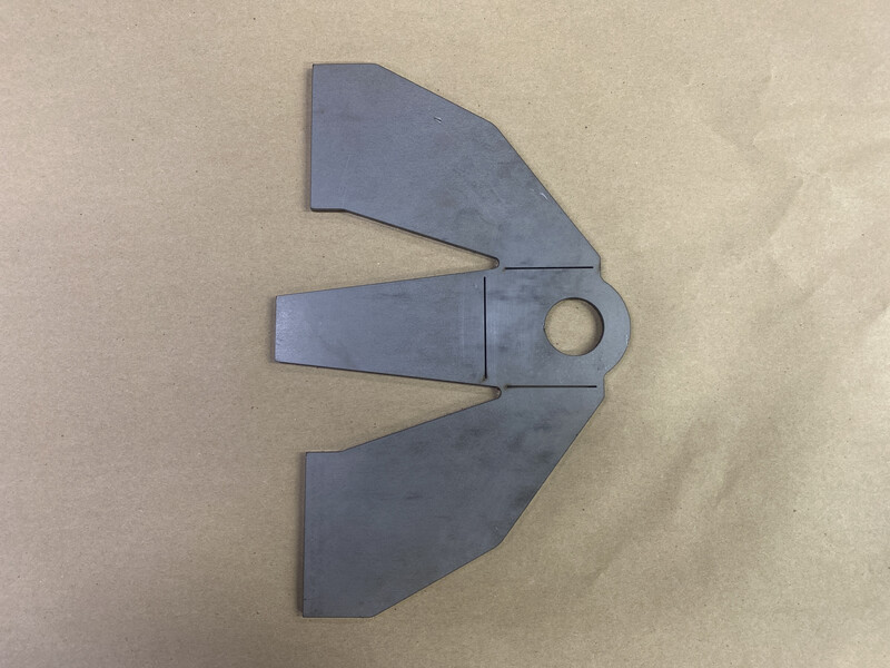 Frame bracket; small block Chrysler/early HEMI