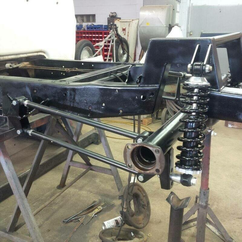Rear Coilover Bolt Kit, aluminum spacers