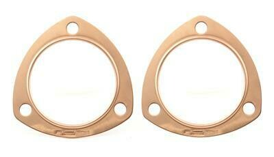 Collector gasket, copper, 2-1/2", pair