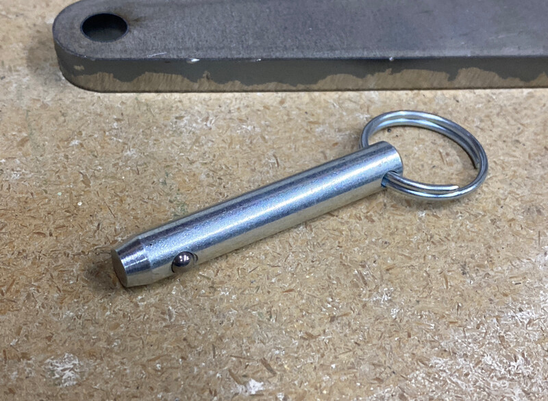 Quick Release Pin, 3/8"