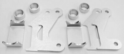 Front Axle Bracket Kit, for four link