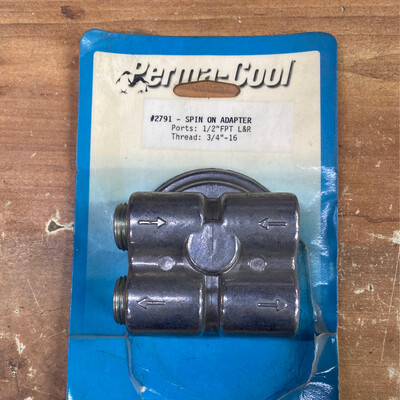 Perma-Cool Spin On Oil Filter Adapter