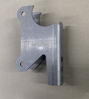 Lower coil over mounting hole 5-1/2" below axle tube.