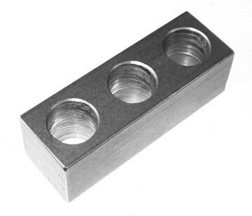 Lower coil-over mount support block