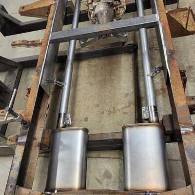 Exhaust Hanger Rods 4 Pcs 9.5" Long 90 Degree Degree Bent Weld On Exhaust Han