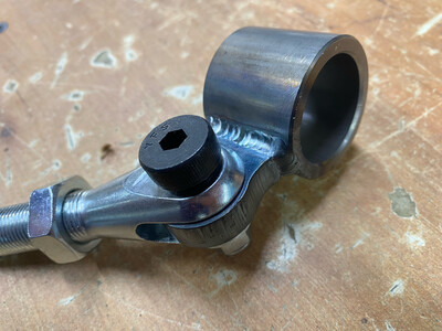 Tab; 3/8" thick, 1/2" hole