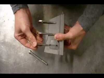 Brake &amp; clutch pedal bracket, welded, bolt-on