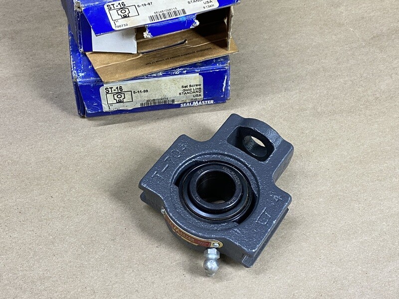 700732 Take-Up Ball Bearing Unit - Side Mount, 1.0000 in Bore, Cast Iron Housing, Set Screw Collar, Standard Duty, 0.5313 in Slot