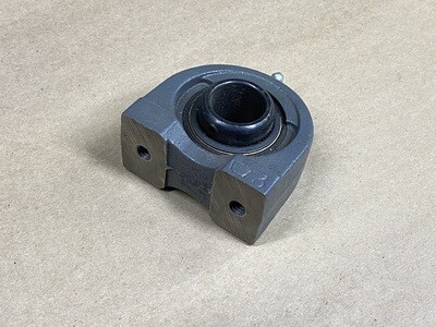 SealMaster Tapped Base Pillow Block Unit - Tapped Base, 1 in Bore, Cast Iron Material, Standard Duty, Non-Expansion Bearing (Fixed)