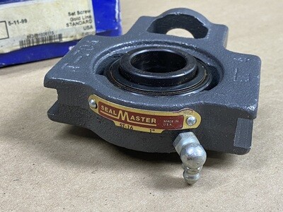 700732 Take-Up Ball Bearing Unit - Side Mount, 1.0000 in Bore, Cast Iron Housing, Set Screw Collar, Standard Duty, 0.5313 in Slot