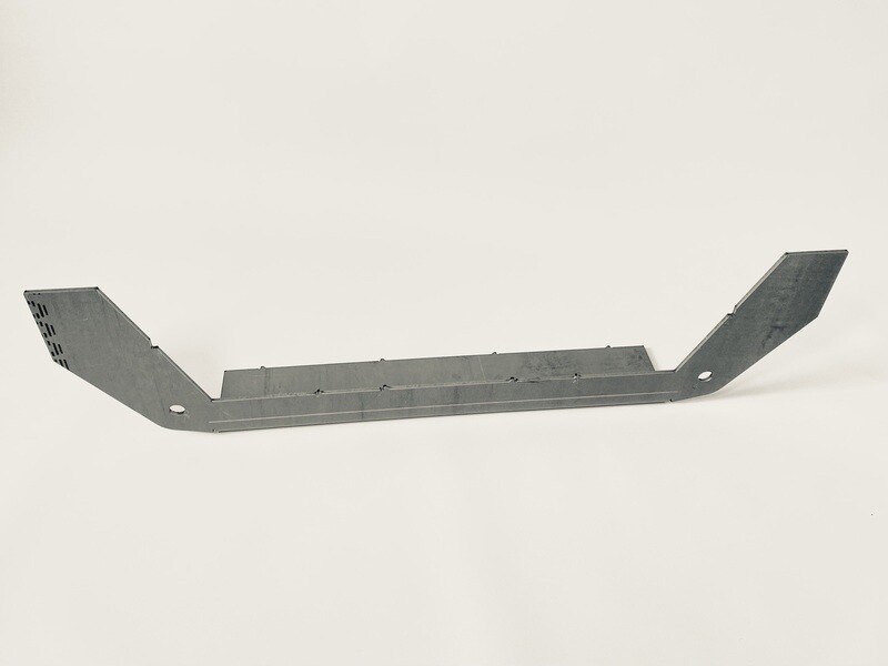 Crossmember plate; Mustang II front/ bottom