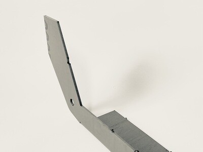 Crossmember plate; Mustang II front/ bottom