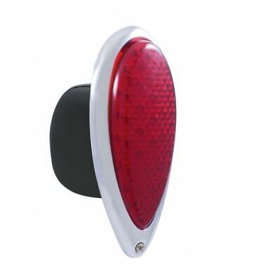 33 LED Tail Light with Stainless Steel Rim and Black Housing for 1938–39 Ford Car