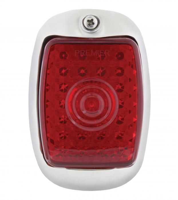 27 LED Tail Light Assembly With Stainless Steel Housing For 1937–38 Chevy Passenger Car – R/H
