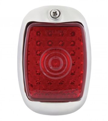 27 LED Tail Light Assembly With Stainless Steel Housing For 1937–38 Chevy Passenger Car – R/H