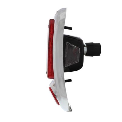16 LED Tail Light with Stainless Steel Rim for 1949-50 Chevy Passenger Car - Left-Hand