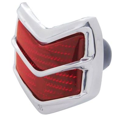 Incandescent Tail Light Assembly with Glass Lens for 1940 Ford Passenger Car