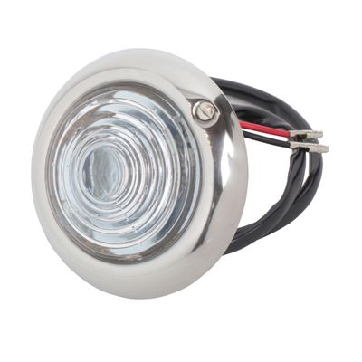 Parking Light – 1947-48 Ford Passenger, 1942-47 Pickup, White, Incandescent