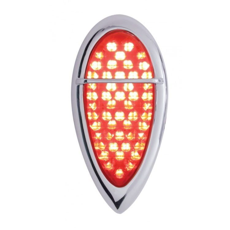 51 LED Tail Light – 1938–39 Ford Car, &quot;Baby Zephyr&quot; Style Flush Mount