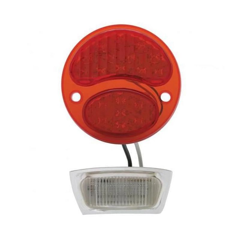 19 LED Tail Light With 4 LED License Light – 1928–31 Ford Model A, L/H, 12V