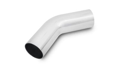 Vibrant Performance 2&quot; O.D. x 18&quot; Straight Polished Aluminum Tubing