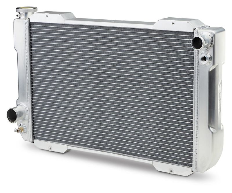 1-2-3 Stage 1 Radiator – Universal Ford Fit – Manual Transmission – Inlet Passenger Side / Outlet Driver Side – 23" Core