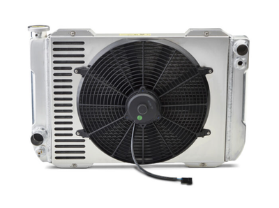1-2-3 Radiator System – Universal Fit – Manual Transmission – Inlet Passenger Side / Outlet Driver Side – 23&quot; Core