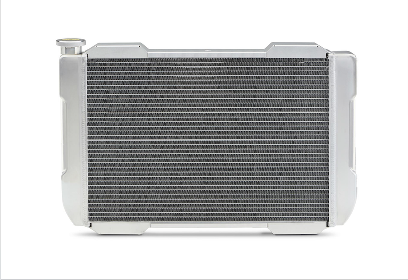 1-2-3 Stage 1 Radiator – Universal GM Fit – Manual Transmission – Inlet Driver Side / Outlet Passenger Side – 23" Core