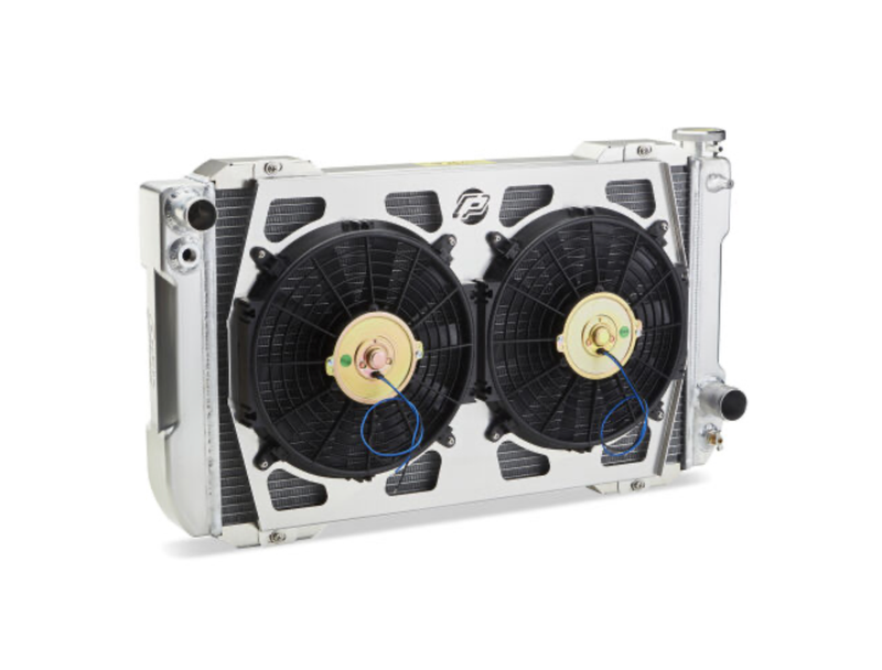 1-2-3 Radiator System – Universal LS Engine – Manuel Transmission – Inlet Passenger Side / Outlet Driver Side – 26" Core