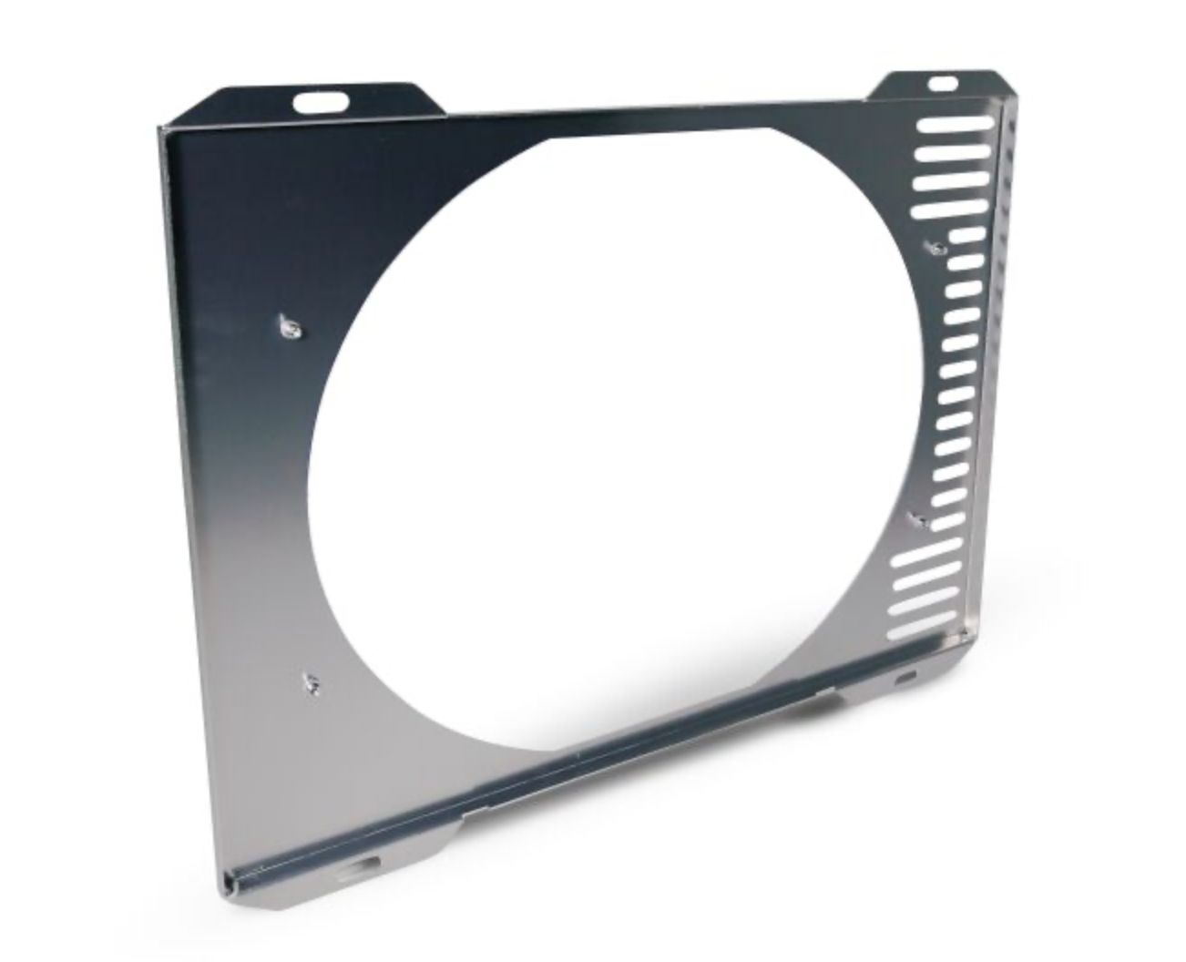 Proform 1-2-3 Series Aluminum Stage 2 Fan Shroud – Single Fan Design for GM &amp; Ford 19-inch Cores