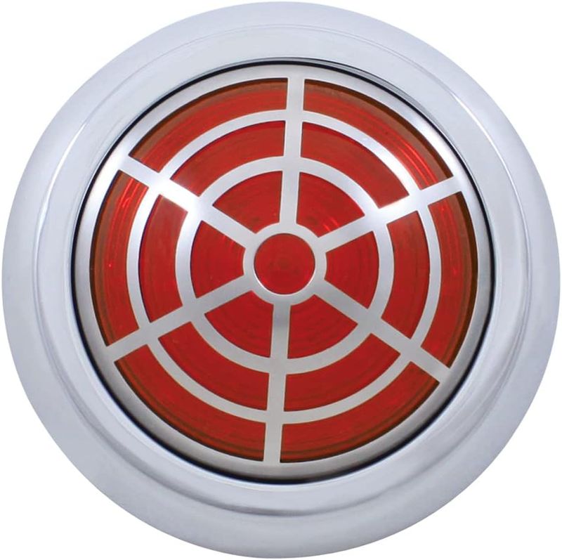 41 LED 1950 Pontiac Style Tail Light With Spider Web Style Bezel