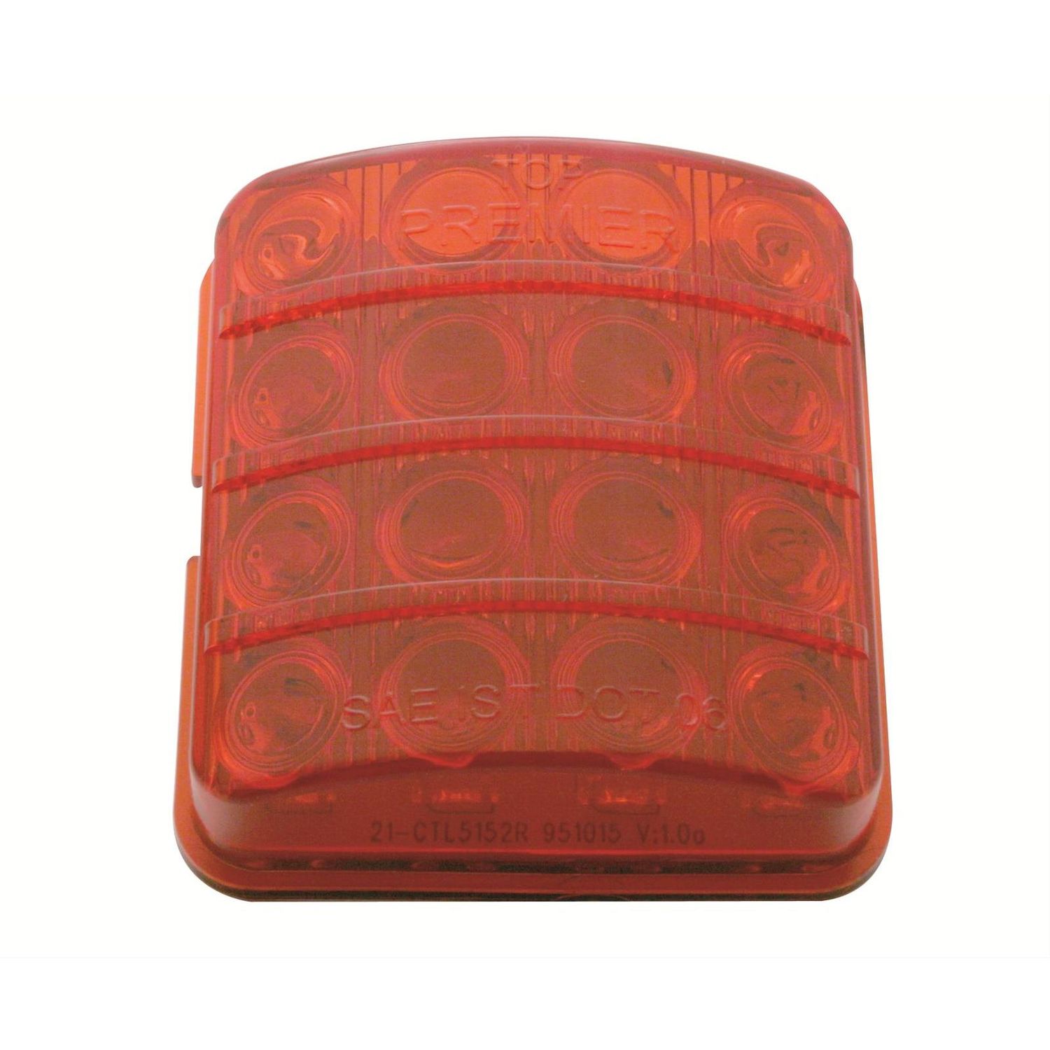 16 LED Tail Light For 1951–52 Chevy Passenger Car – Red Lens