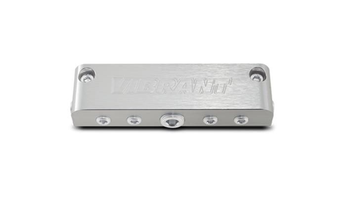 Aluminum Vacuum Manifold – Anodized Silver