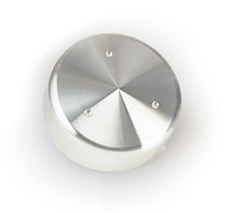 Polished Aluminum Clutch Cover with Hub – V-Belt Applications