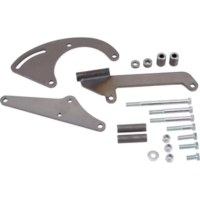 A/C Compressor Bracket – Small Block Chevy, Short Water Pump, Passenger Side, Wide Mount