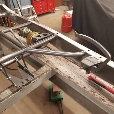Pedal Bracket with Under Seat Booster/Master Cylinder Mount Kit